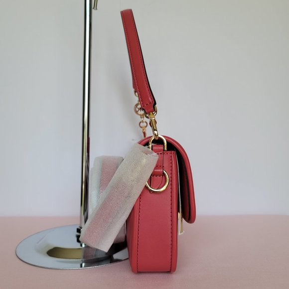 MICHAEL KORS Bradshaw Woven Smooth Leather Convertible Bag-🎈⭐SALE $178. - Picture 11 of 16